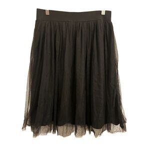 Heartsoul Tulle midi skirt size L whimsical dark fairy grunge